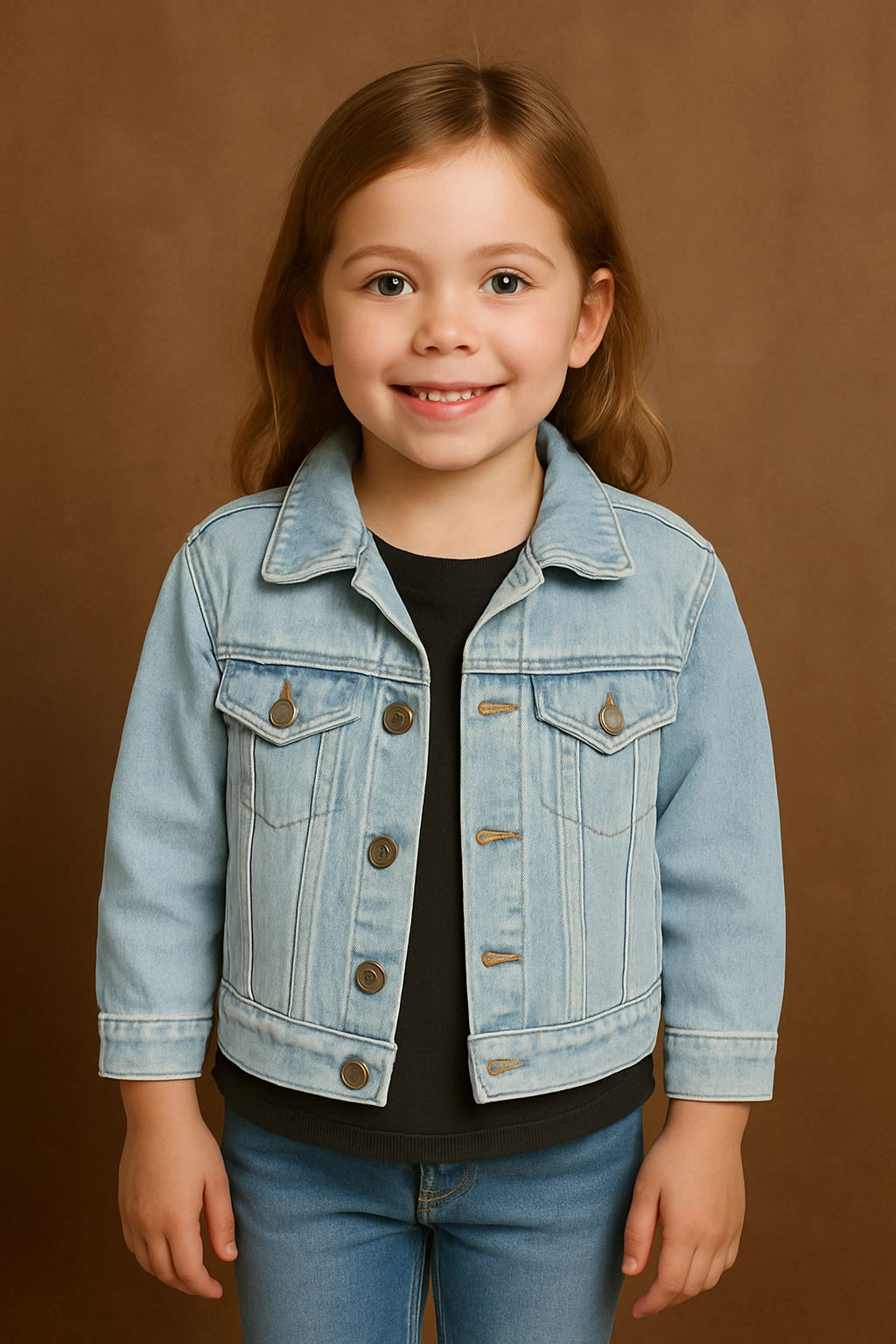 Džínová bunda- Dívčí 