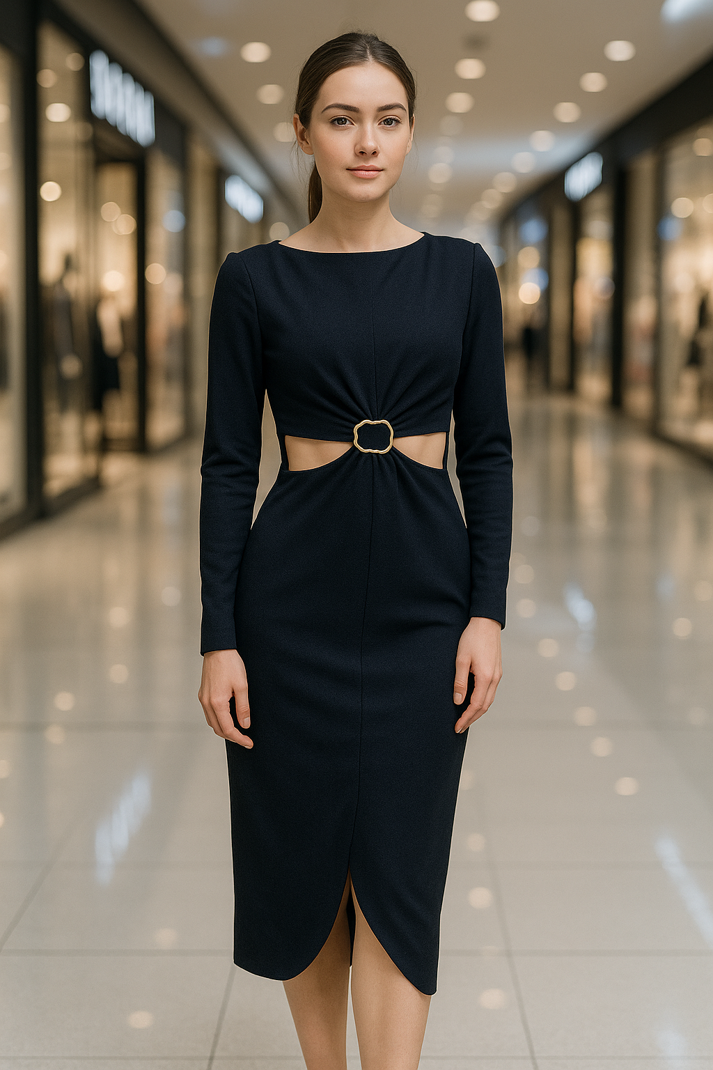 Elegantní dámské šaty 