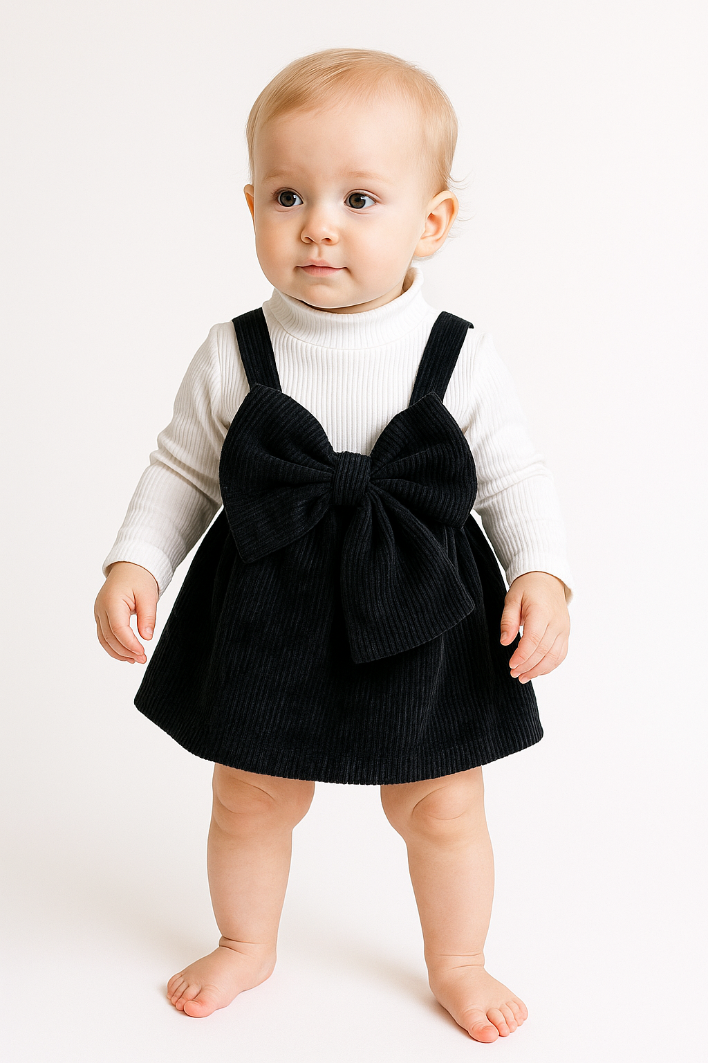 Dívčí šaty+top a mašle