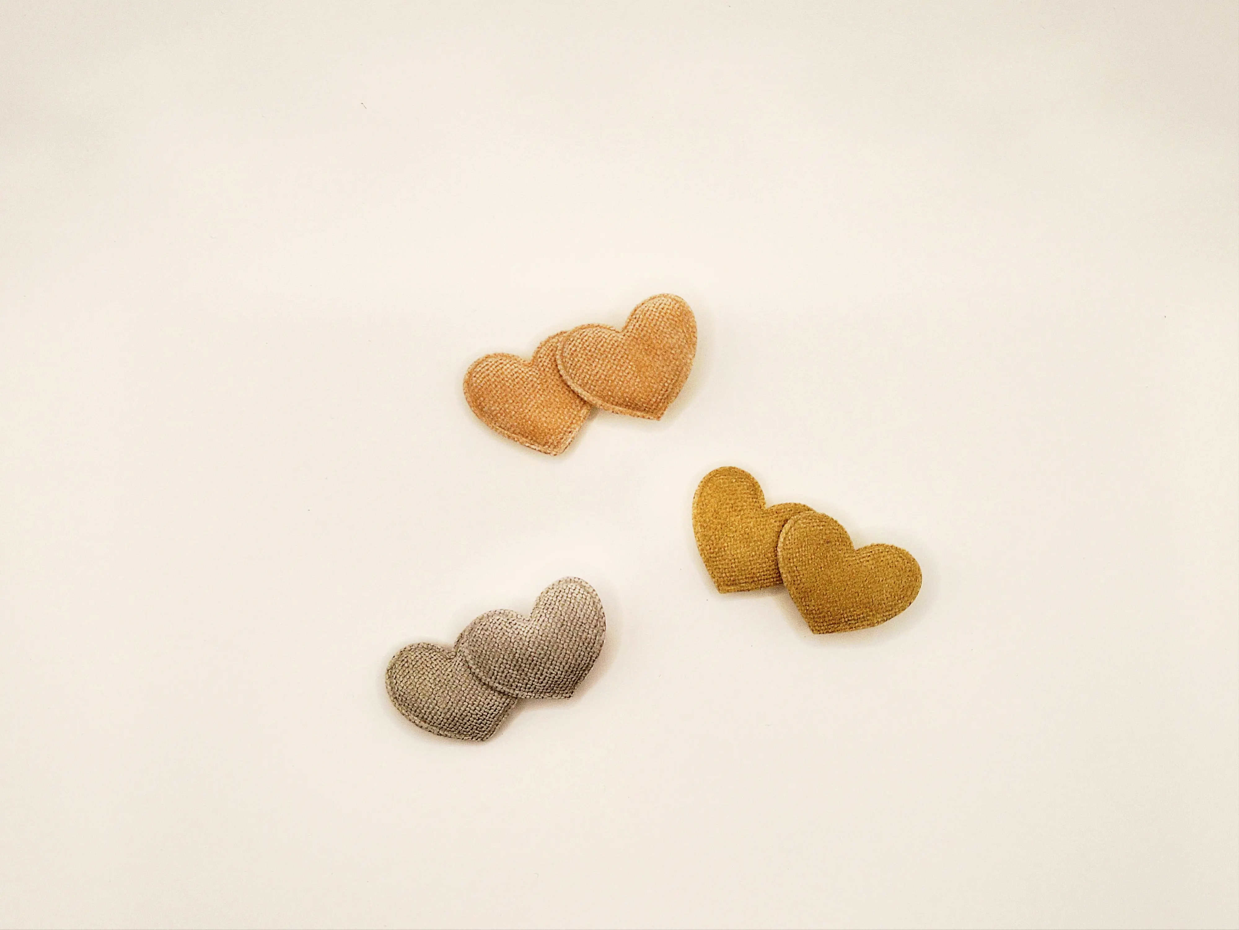 Srdcové sponky do vlasů 