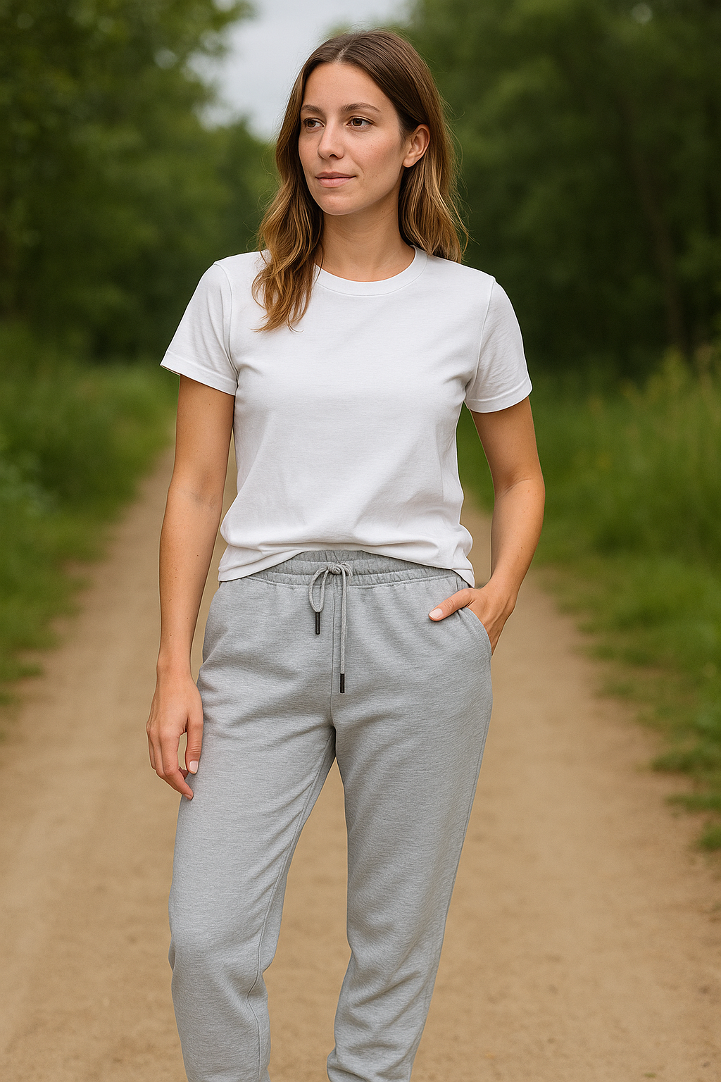 Dámské tepláky široké