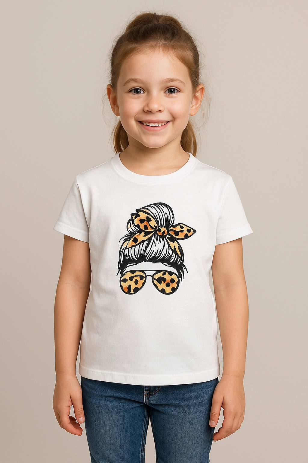 Dívčí tričko s potiskem 