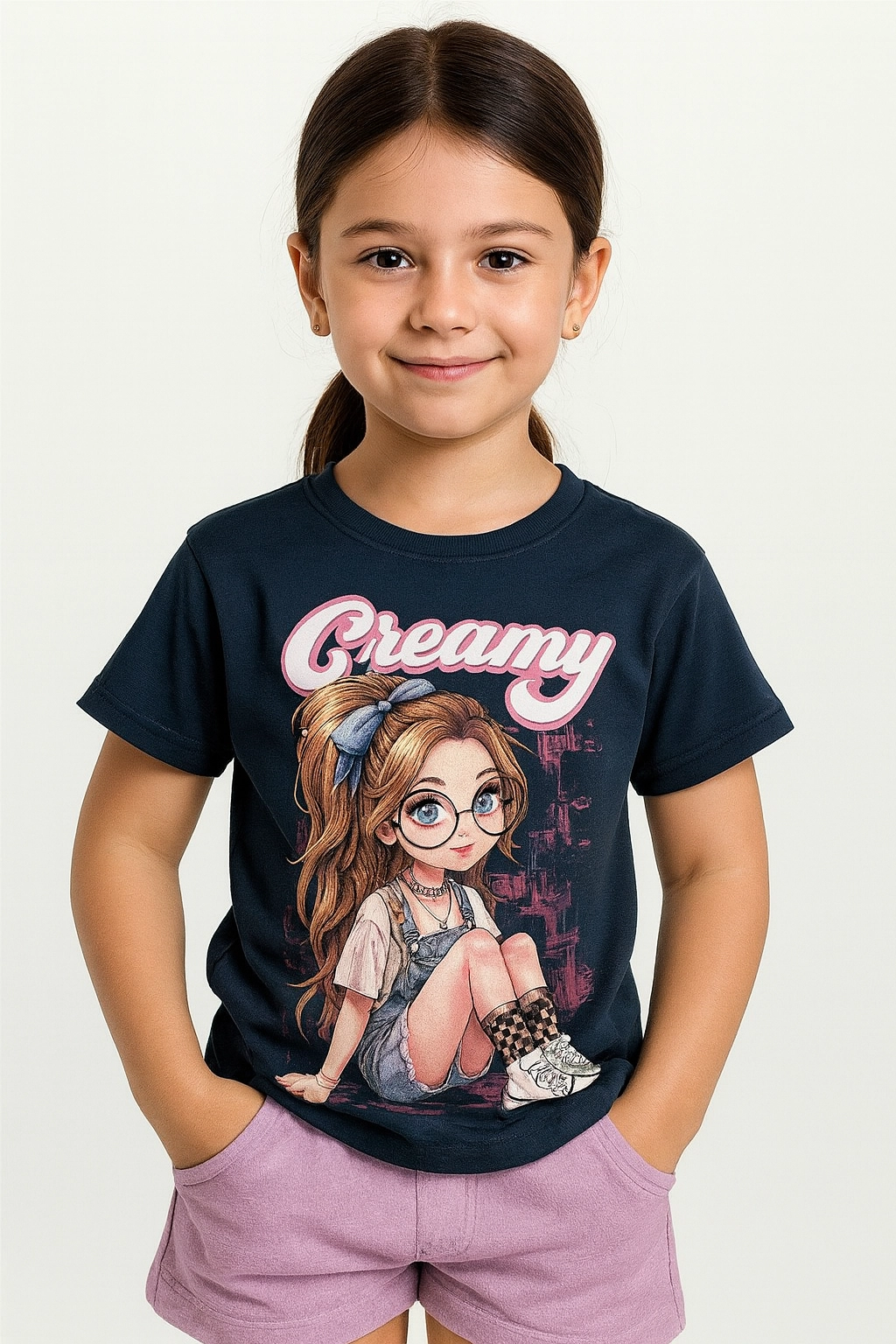 Dívčí tričko s potiskem 