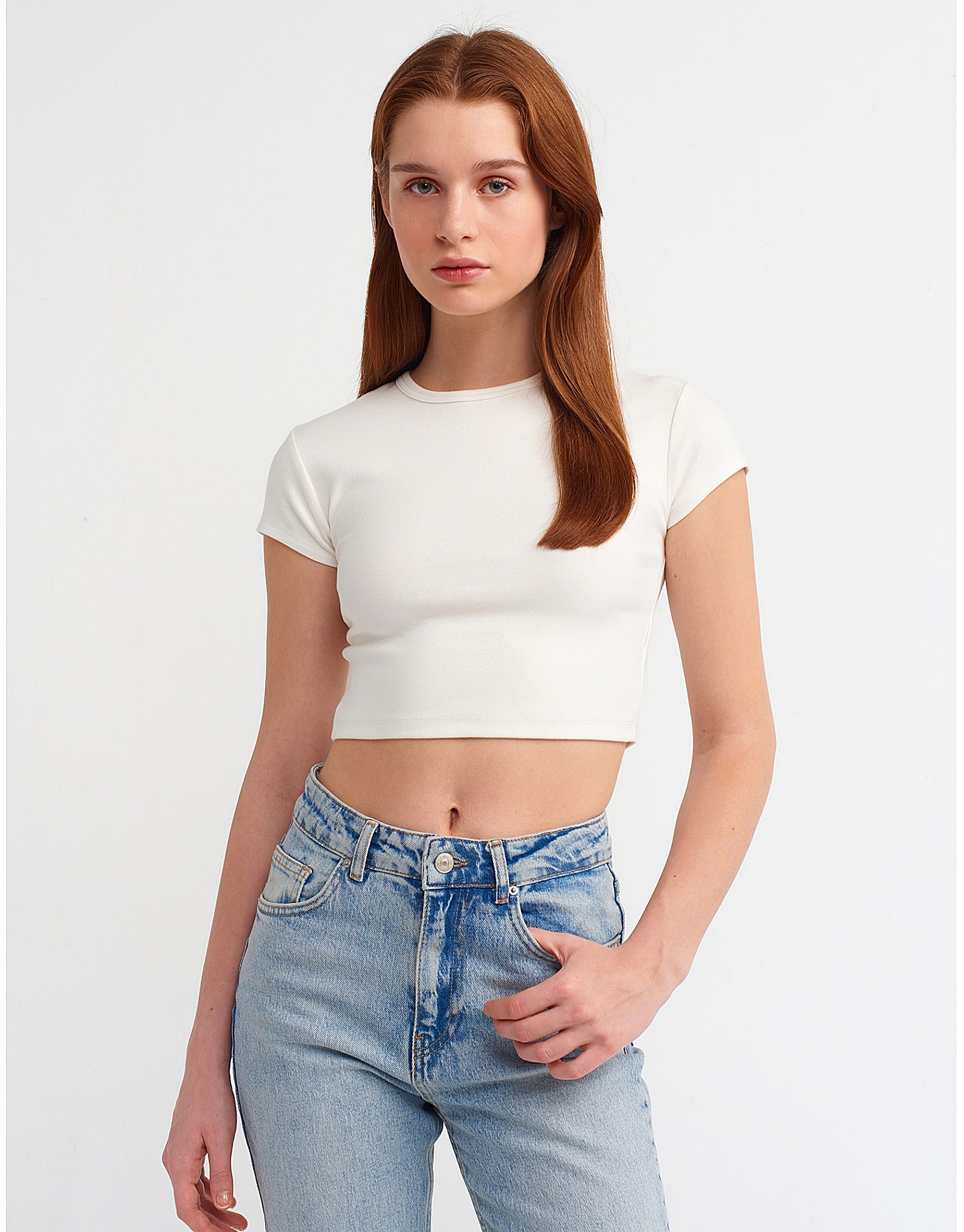 Dámské zkrácené tričko 