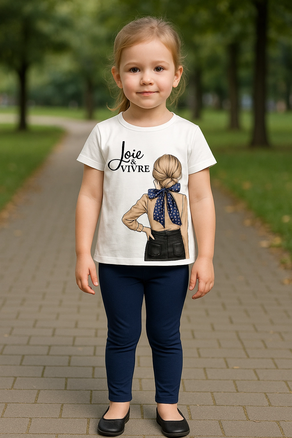 Dívčí souprava tričko+legíny 