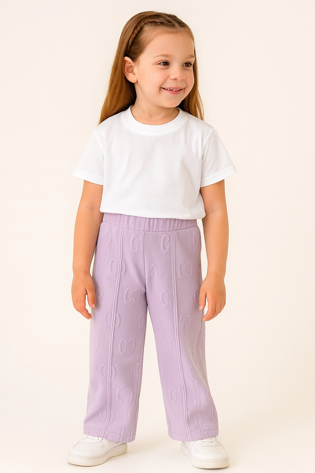 Dívčí široké tepláky 