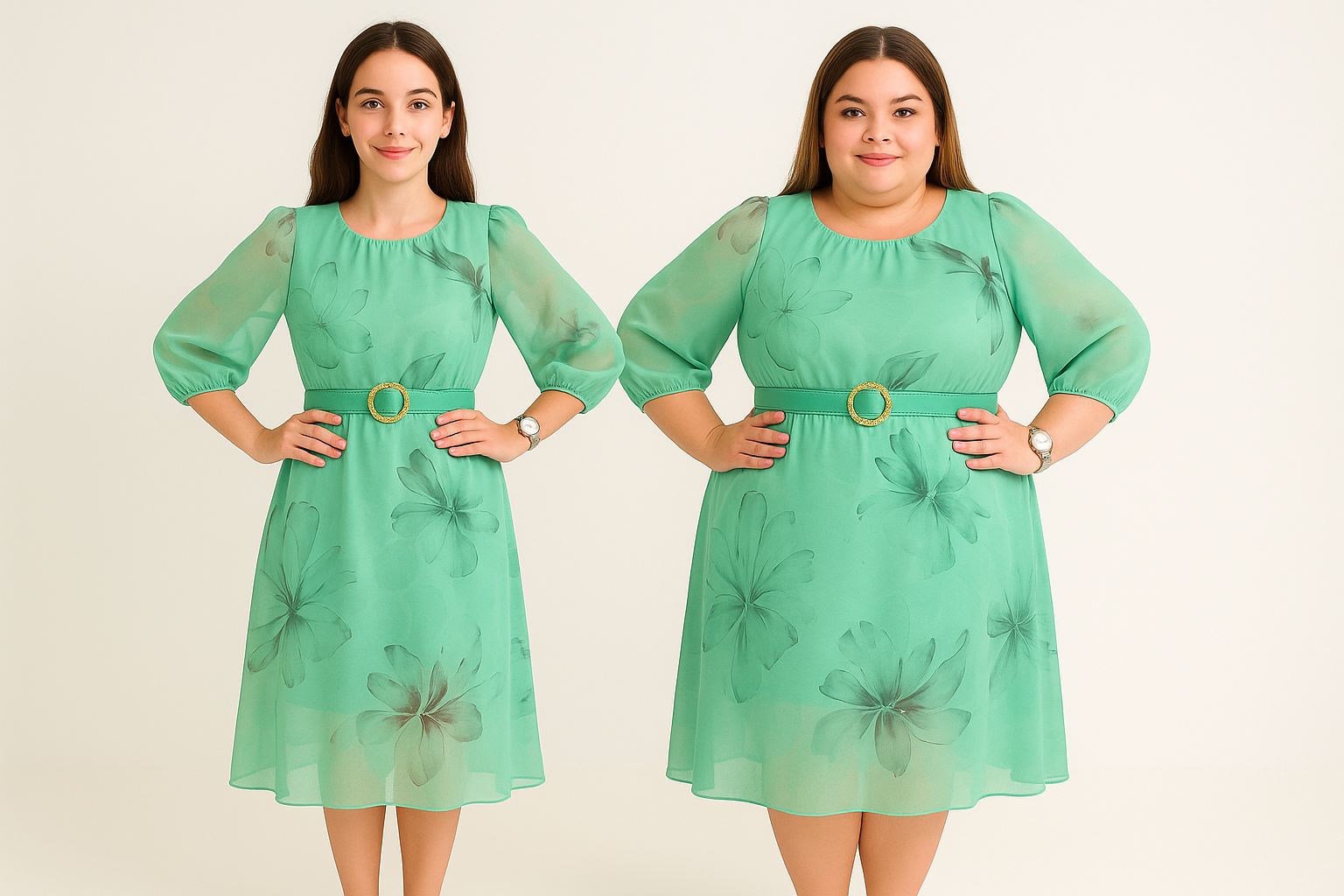 Dámské šaty malé a velké velikosti 