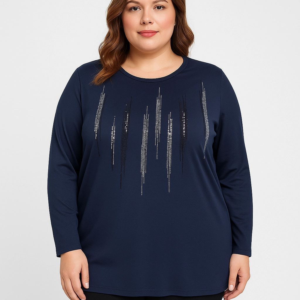 Dámská modrá halenka 