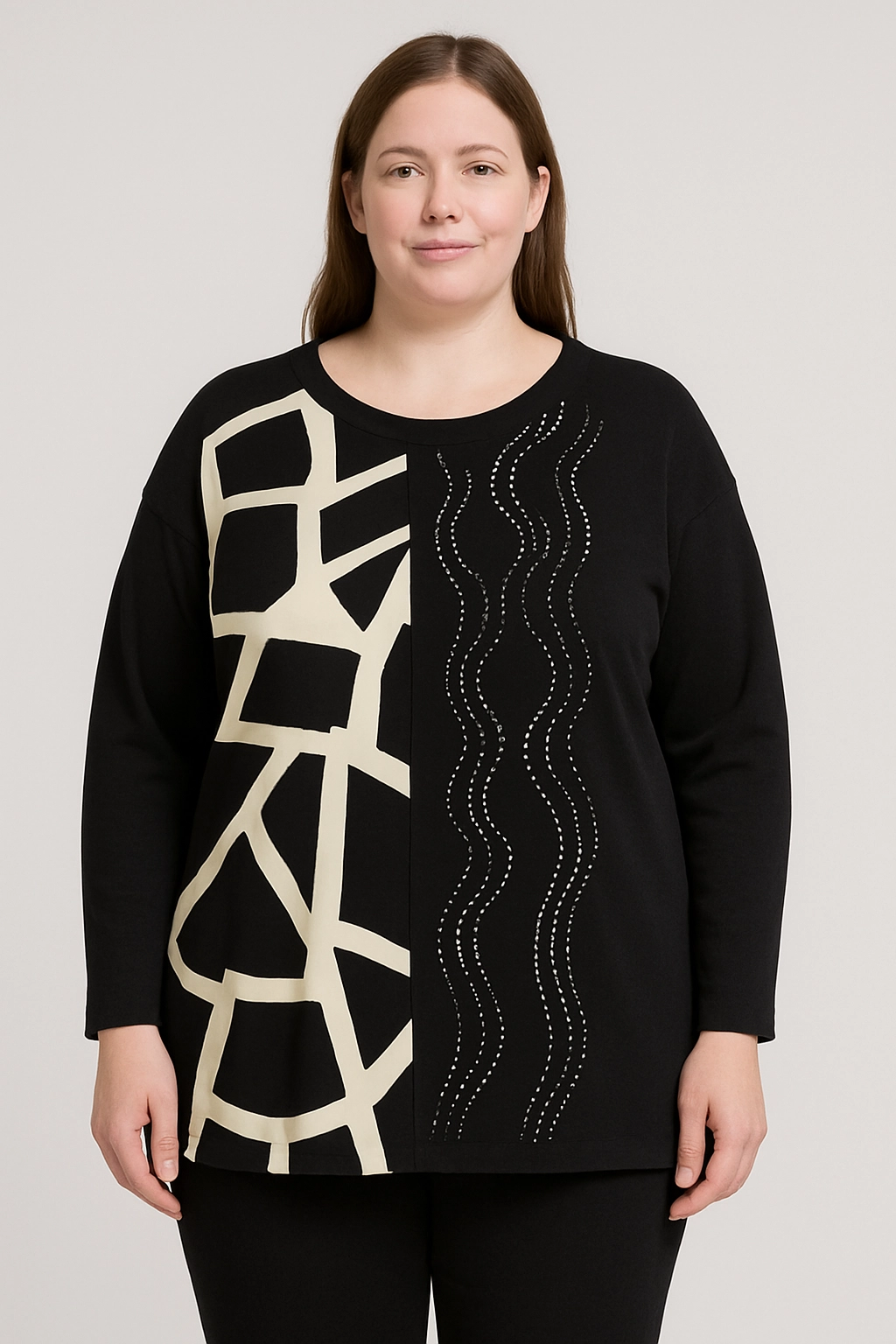 Dámská černá halenka 