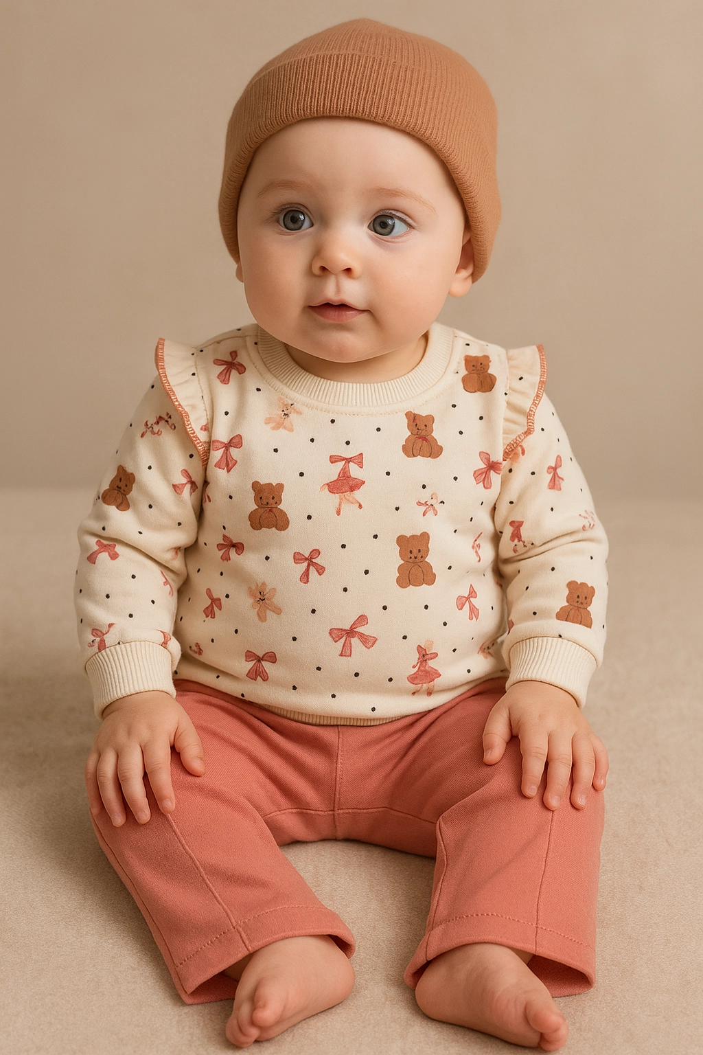 Dívčí souprava- Mikina a zvonové legíny