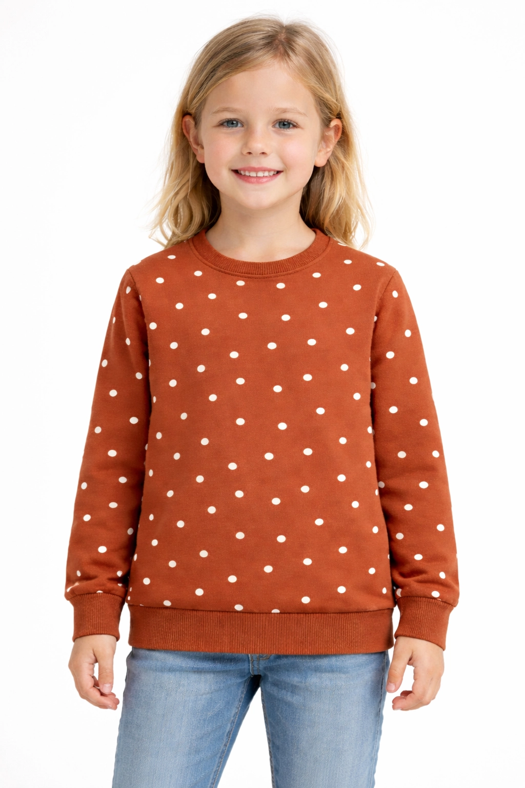 Dívčí mikina fleecová 