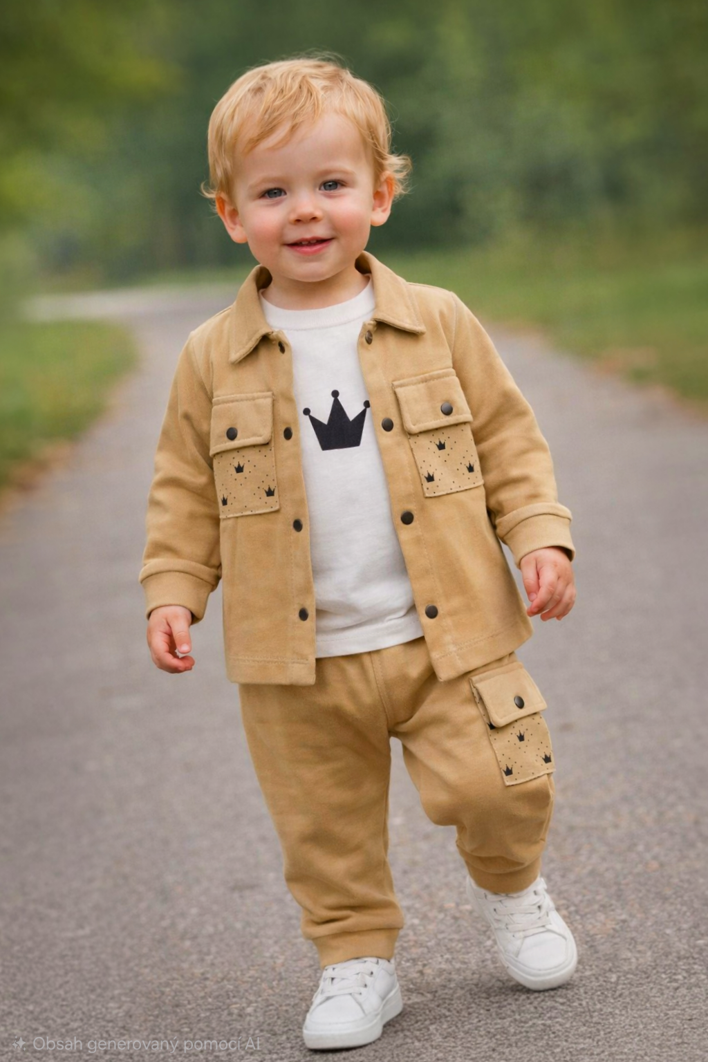 Chlapecká souprava pro miminka-3 dílna 