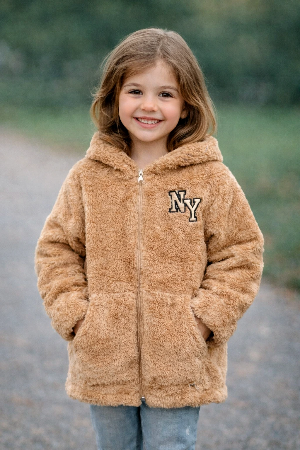 Dětská plyšová mikina- Dívčí 