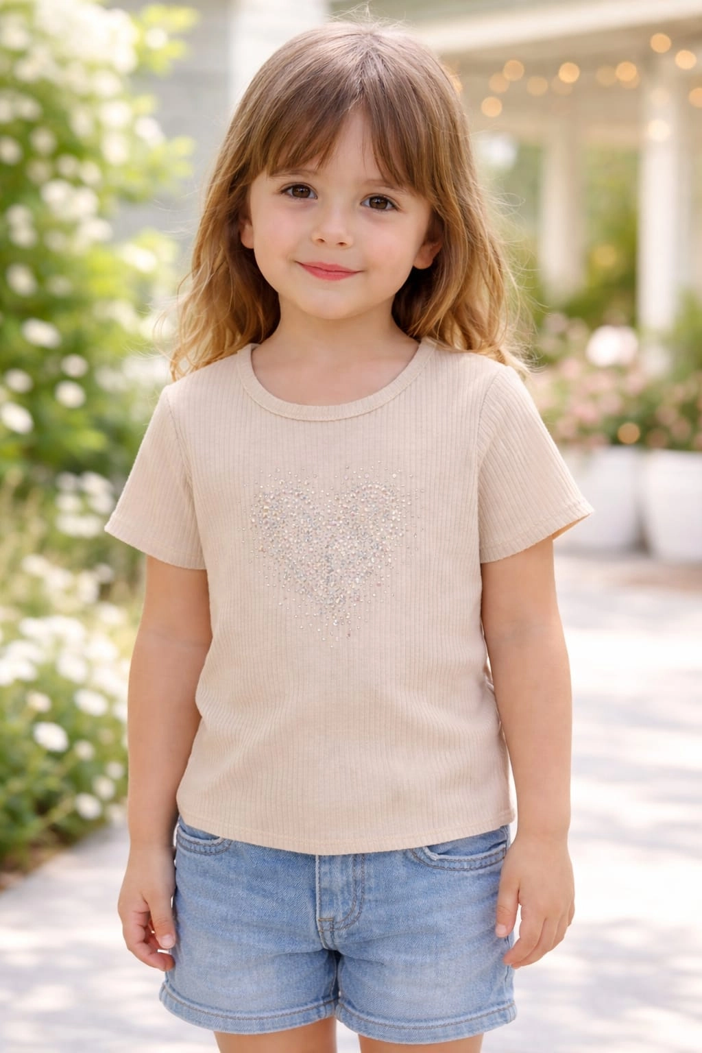 Dětské tričko s kamínky
