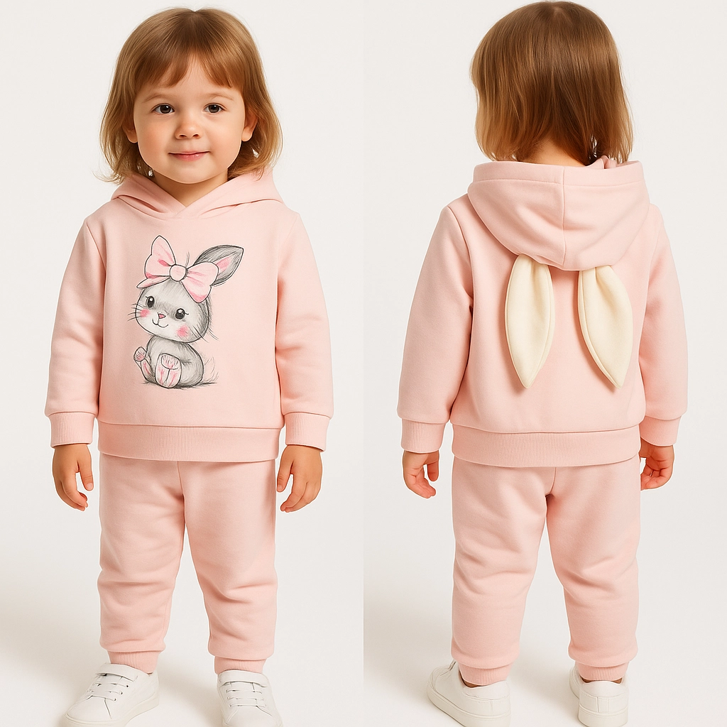 Dívčí tepláková souprava s potiskem 