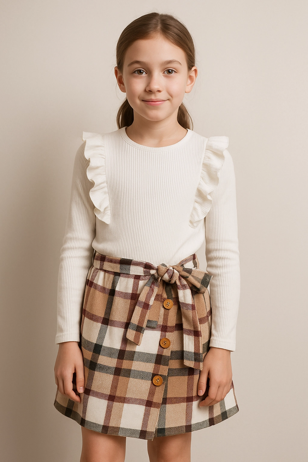 Žerzejový top a sukně