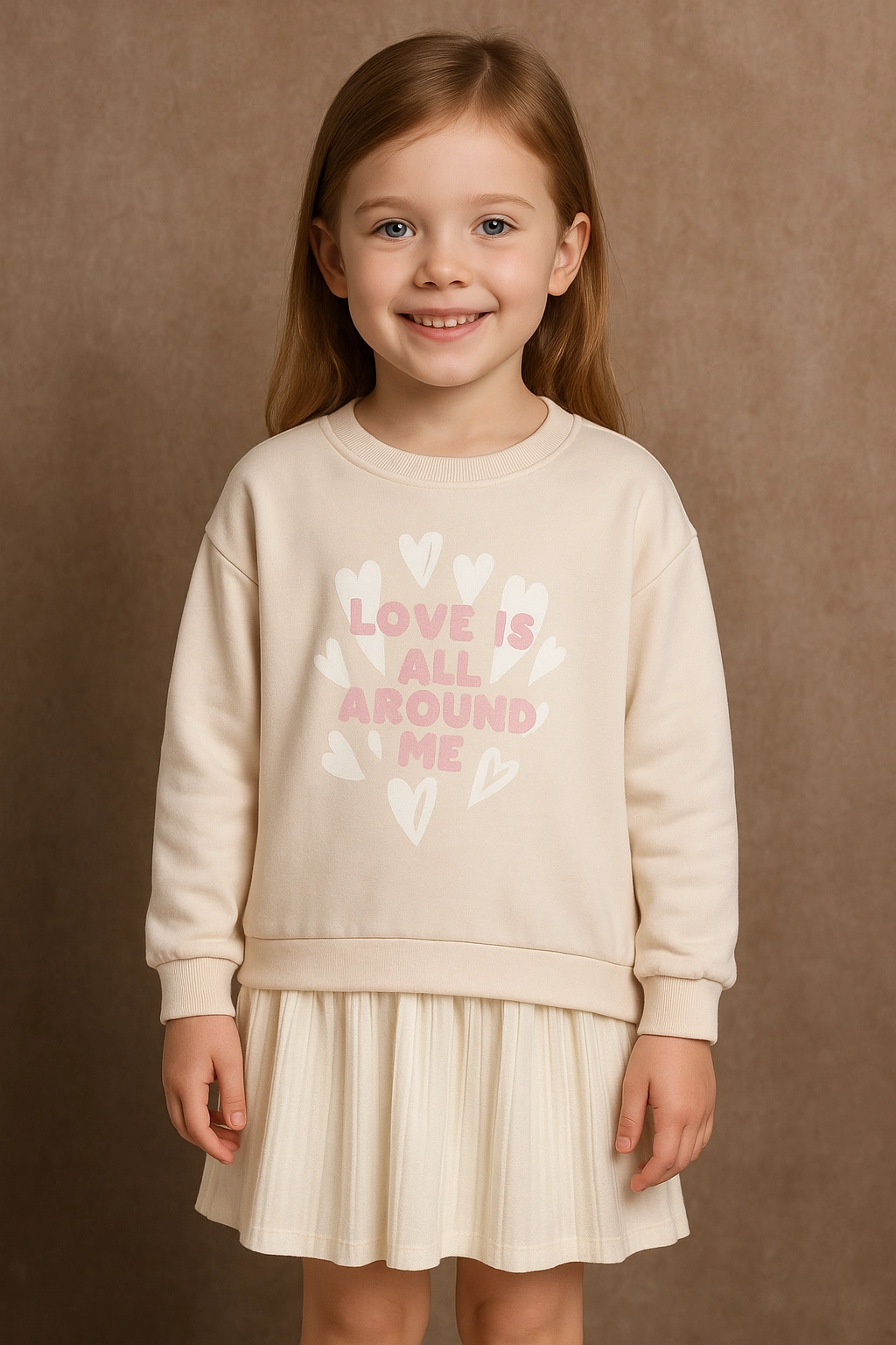 Dívčí šaty s potiskem 