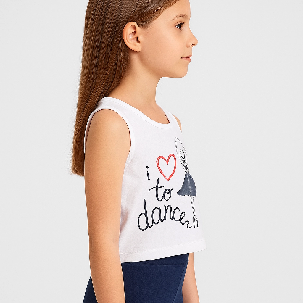 Dětské tričko- dívčí s potiskem 