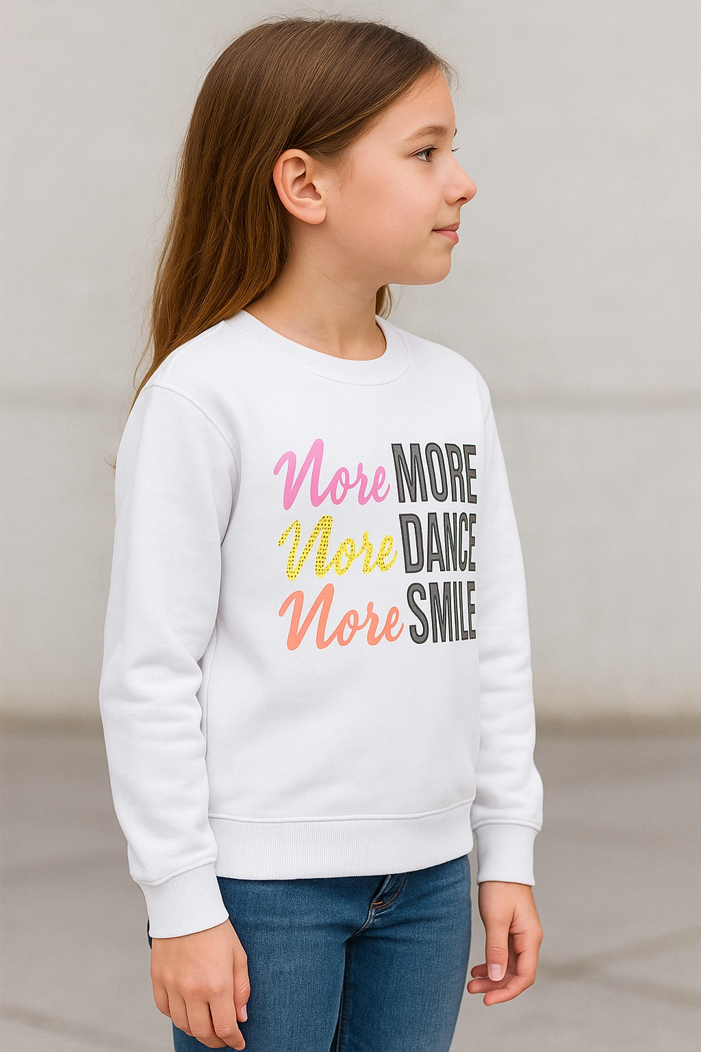 Dívčí mikina s potiskem Wanex Quality 