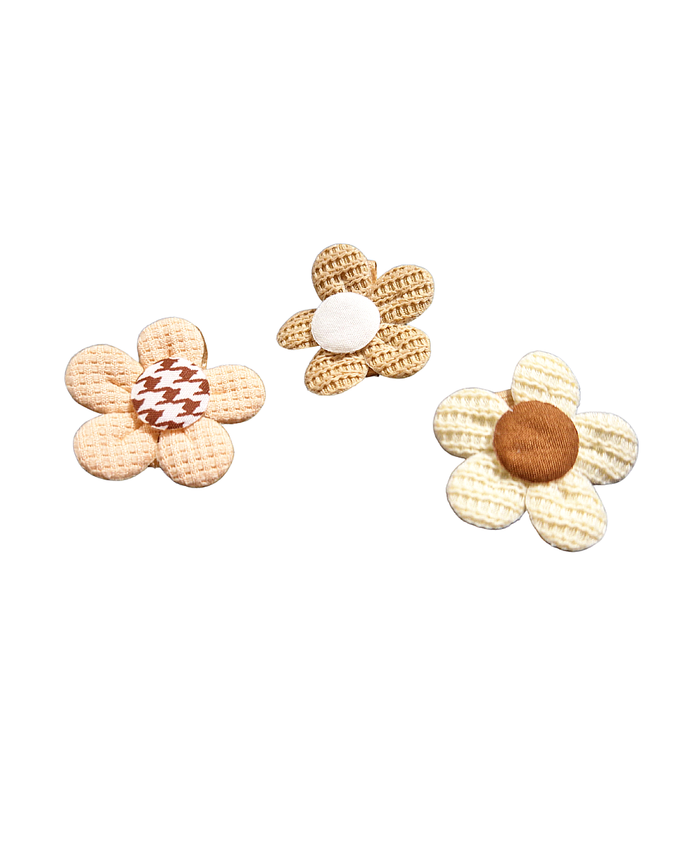 Sponky do vlasů s květinou 2ks