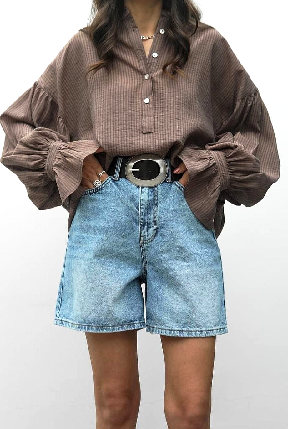 Dámské džínové kraťasy 