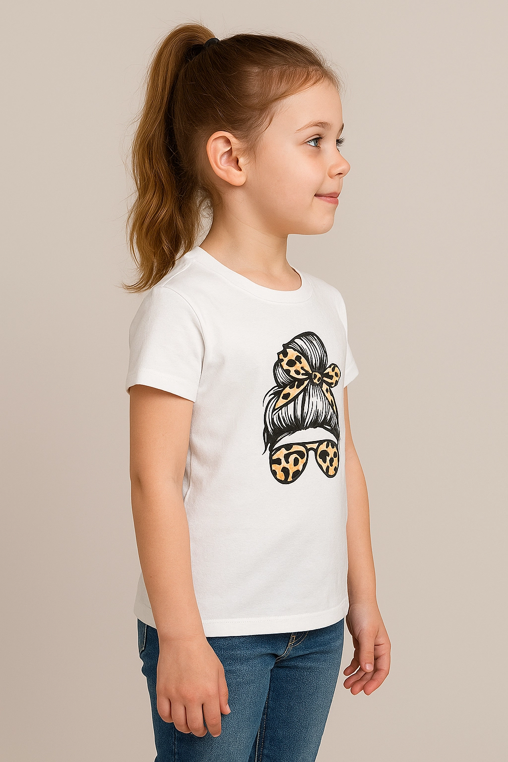 Dívčí tričko s potiskem 