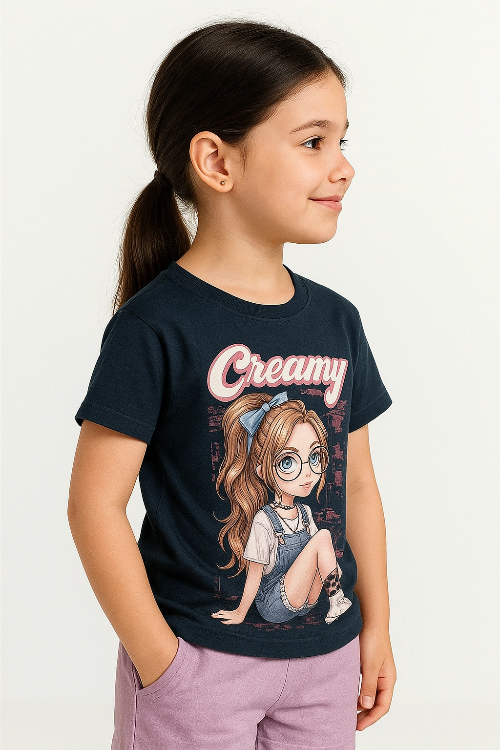 Dívčí tričko s potiskem 