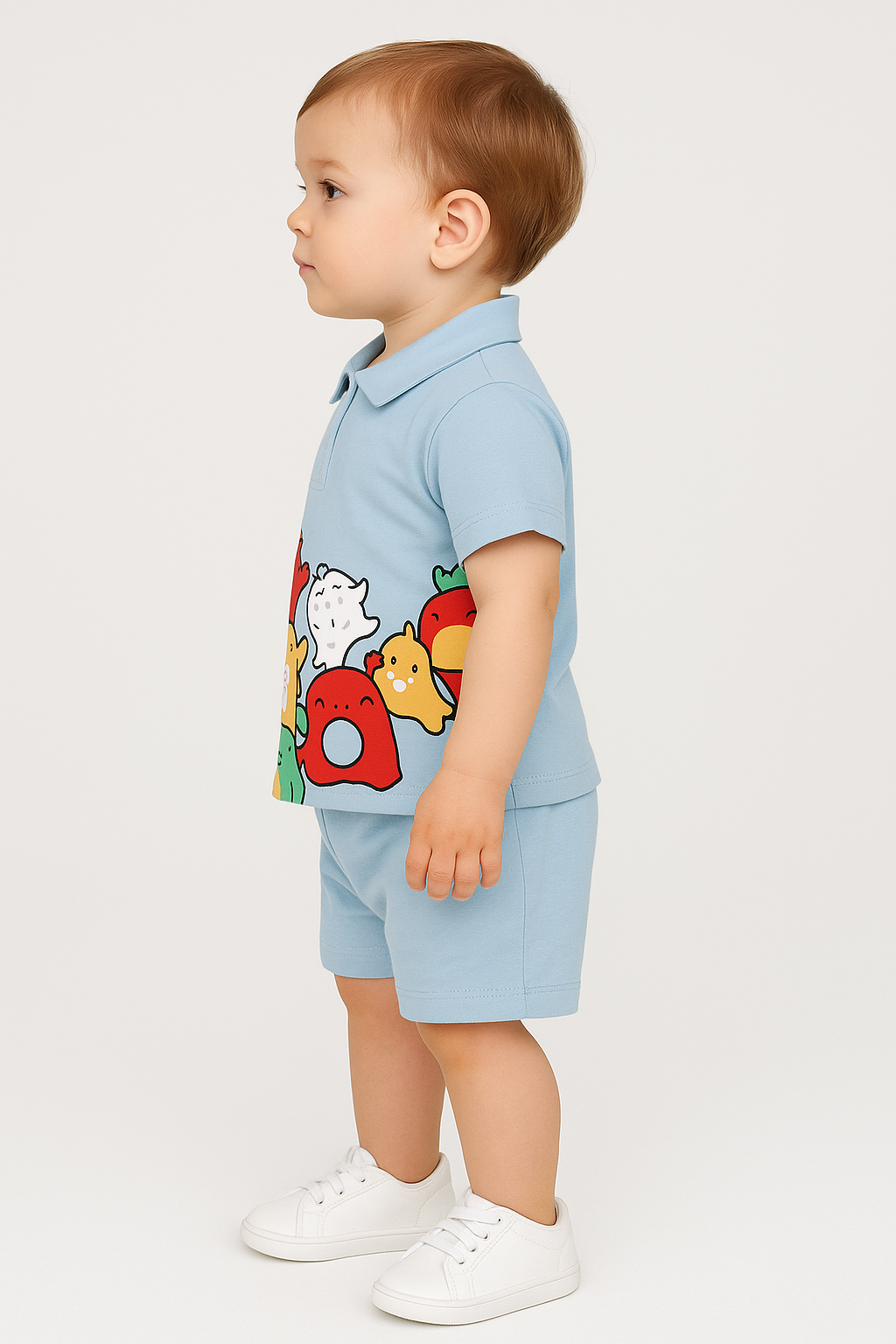 Letní souprava pro miminka/malé chlapce tričko+kraťasy 