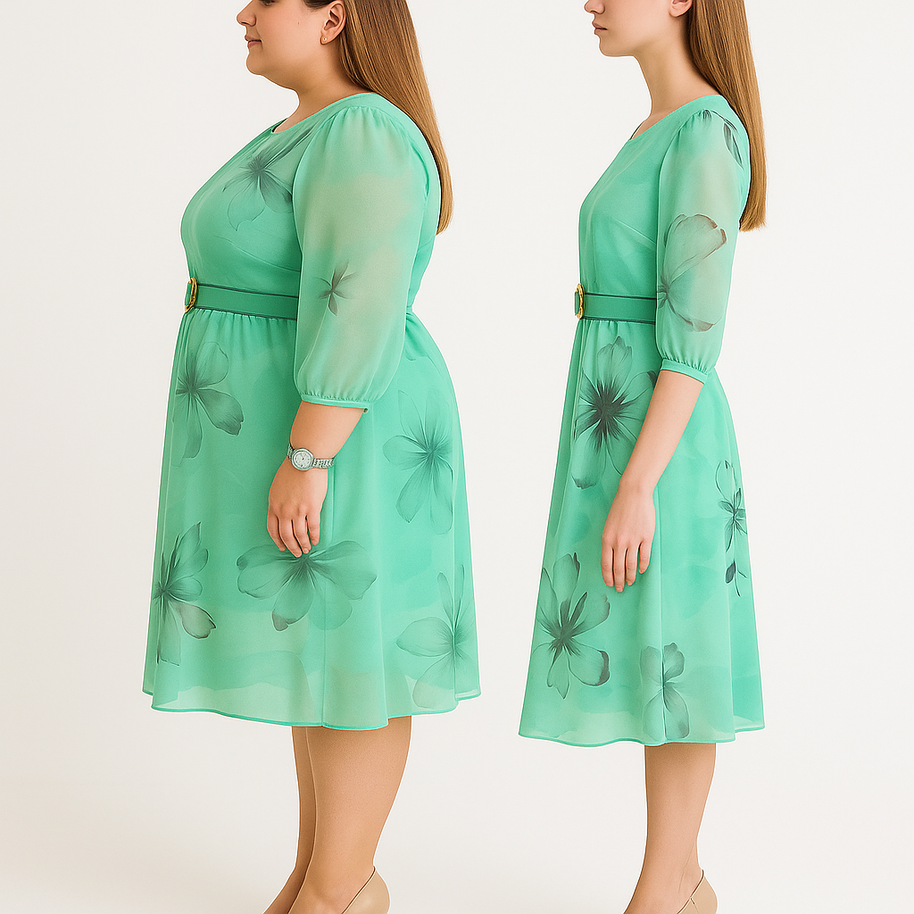 Dámské šaty malé a velké velikosti 