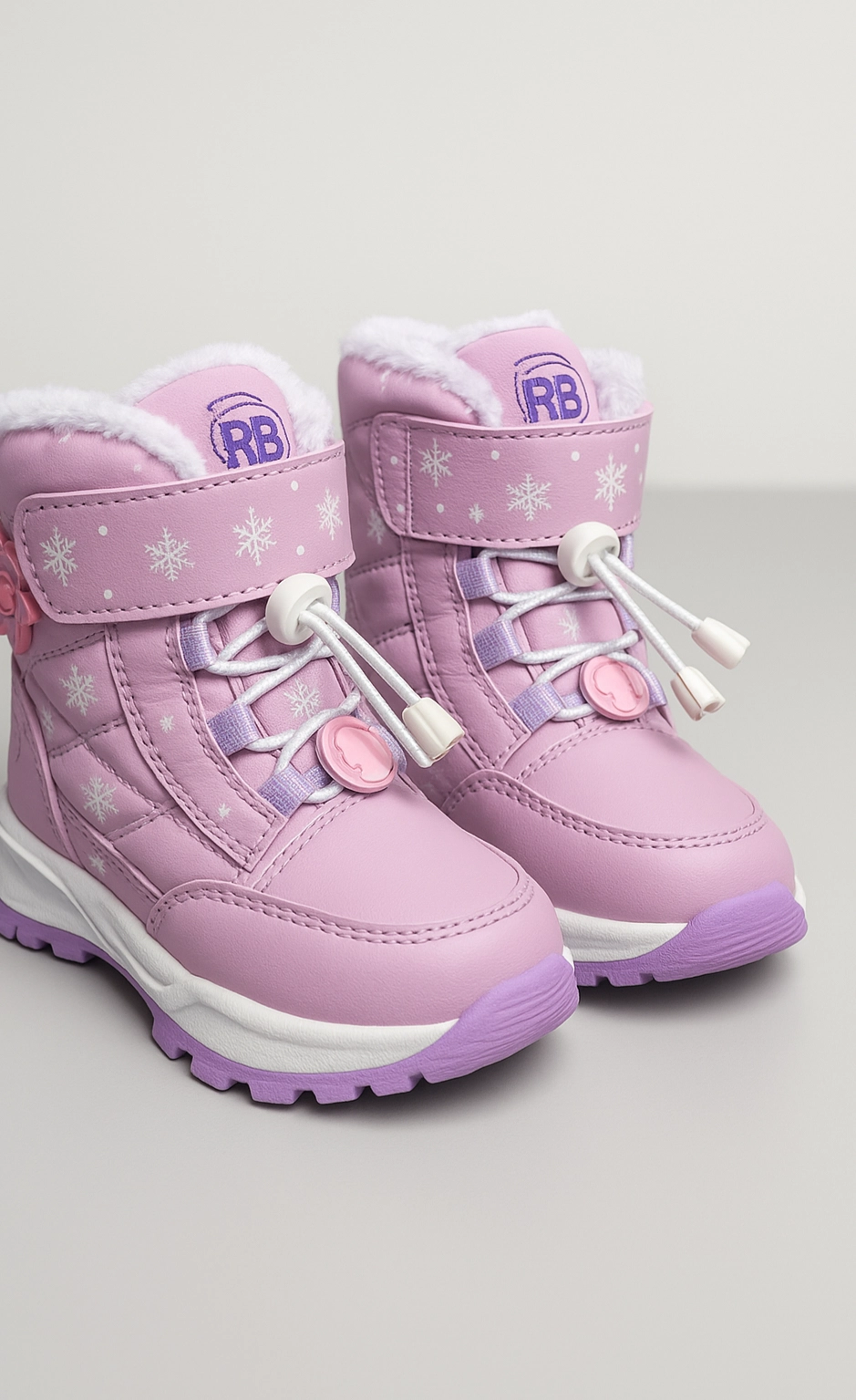 Dívčí zimní boty se světýlko 