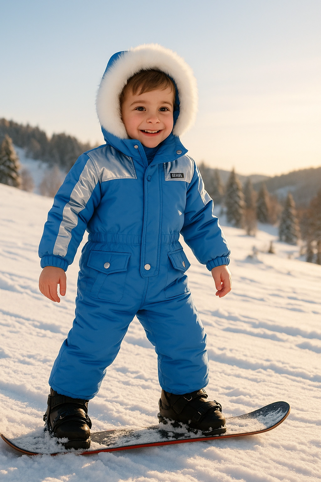 Dětská lyžařská kombinéza pro chlapce a dívky 