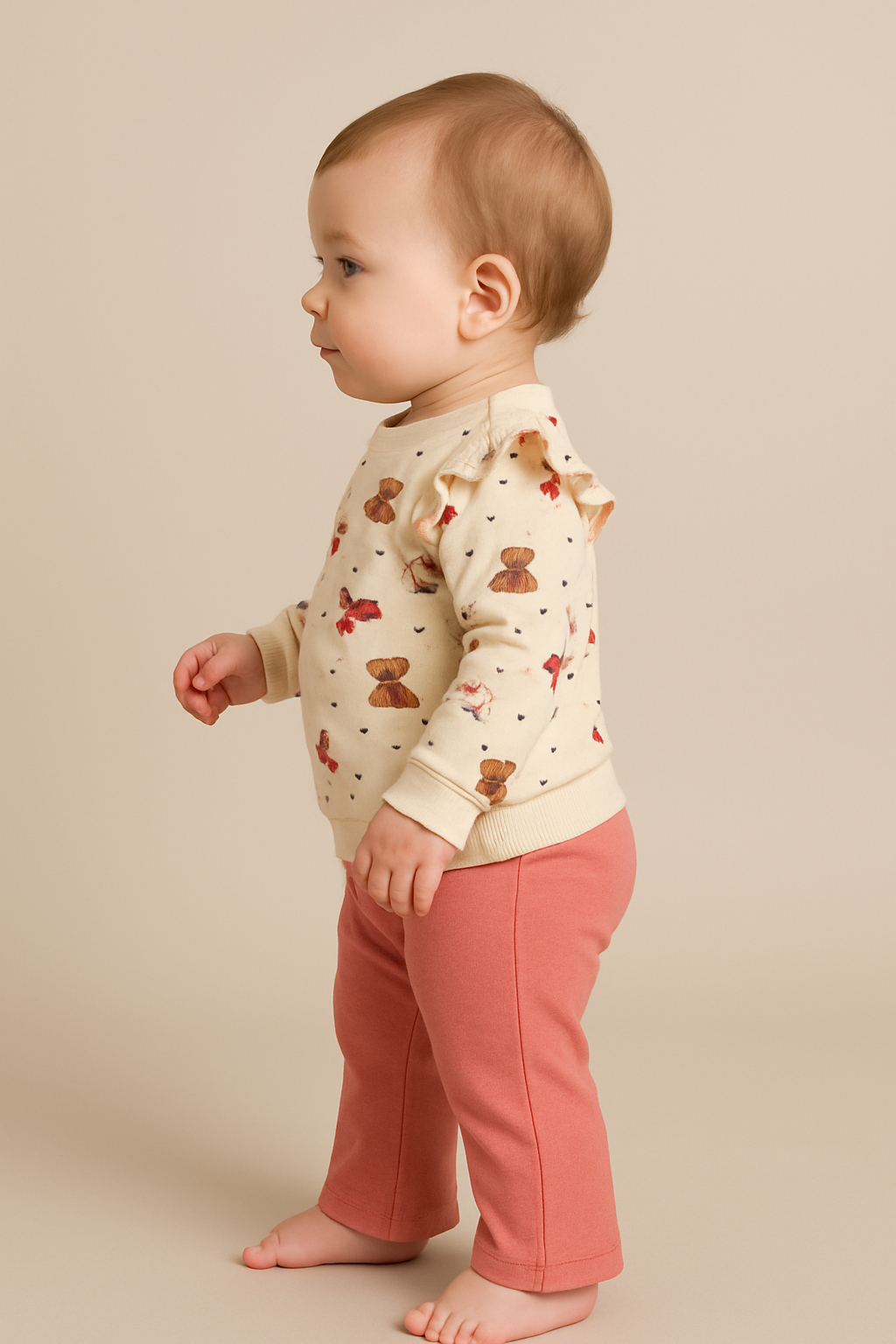 Dívčí souprava- Mikina a zvonové legíny