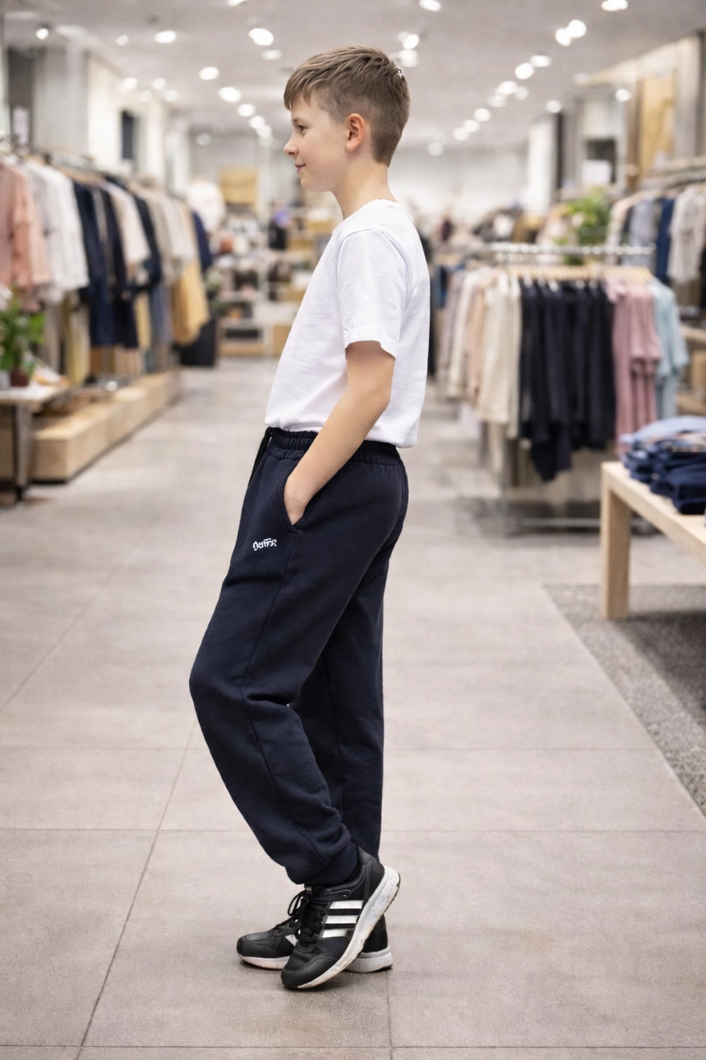 Chlapecké tepláky s fleecem 