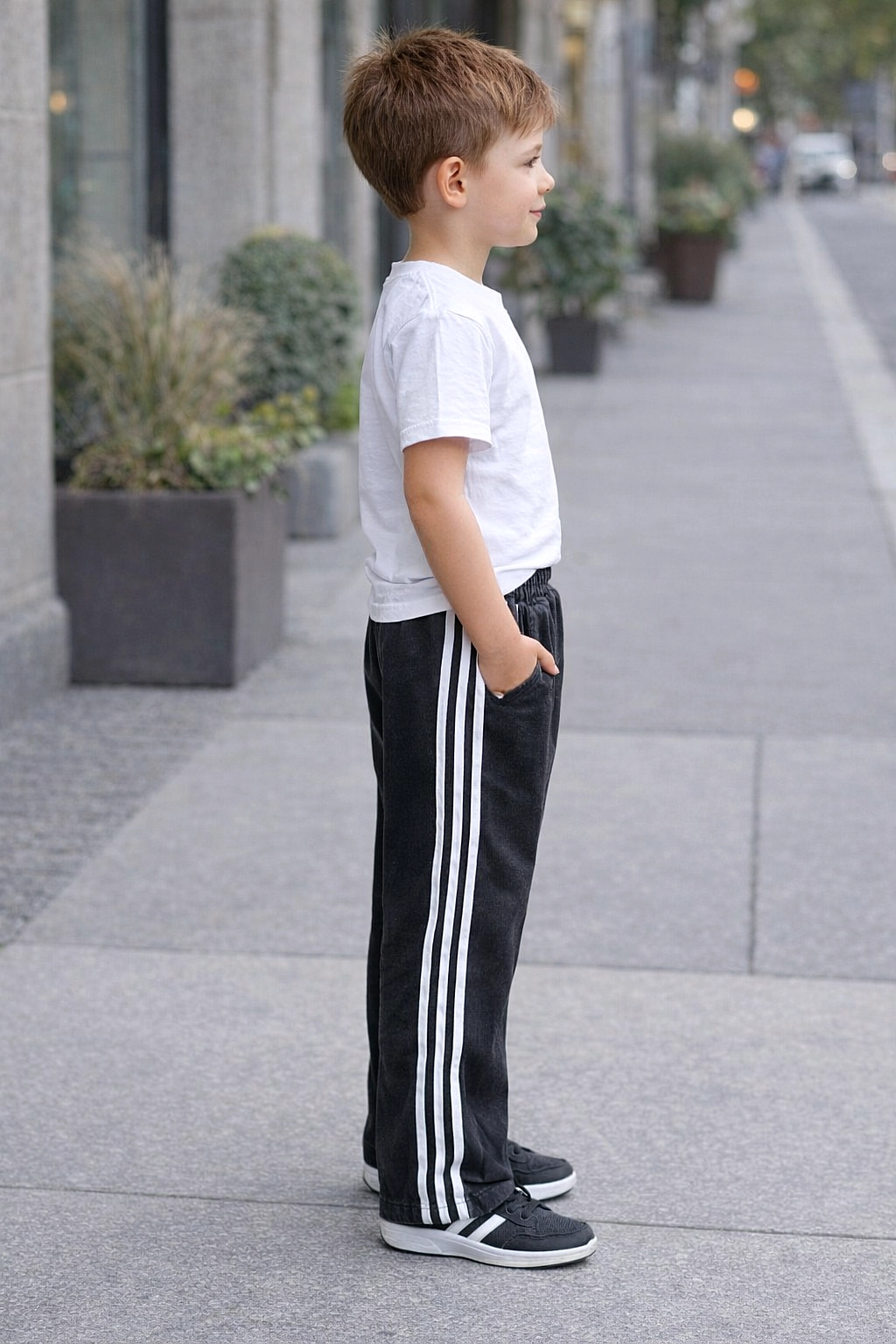 Chlapecké džíny s elastickým pasem 