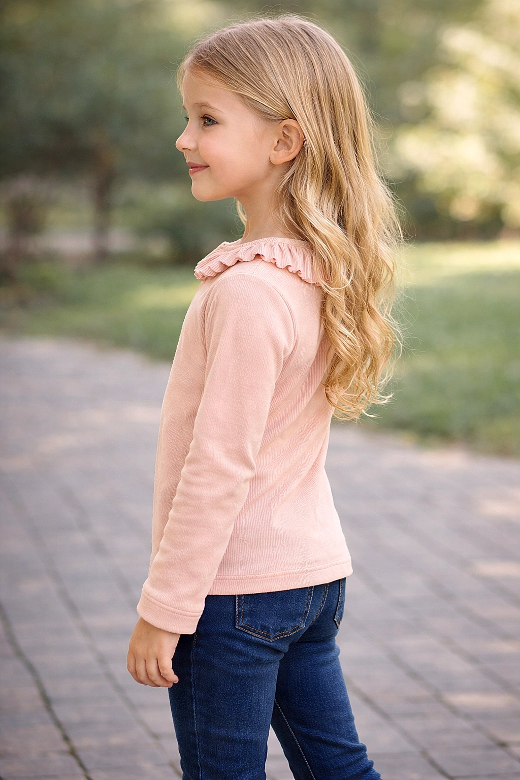 Divči halenka s potiskem Balerina Cappuccina 