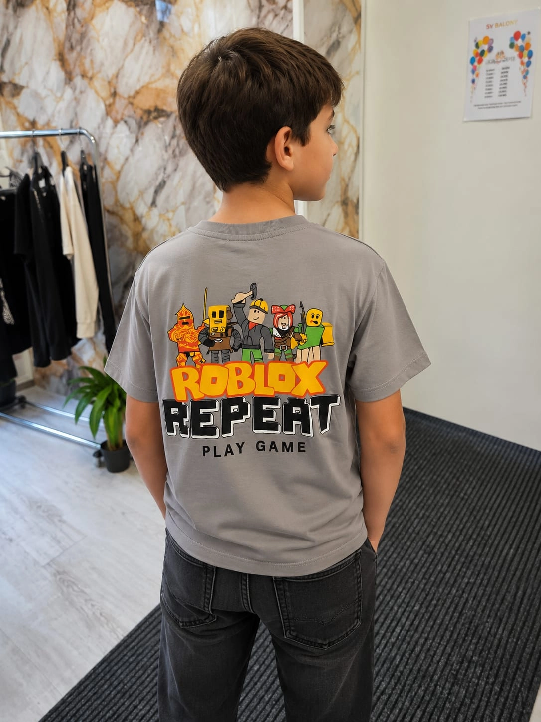 Dětské tričko s motivem Roblox