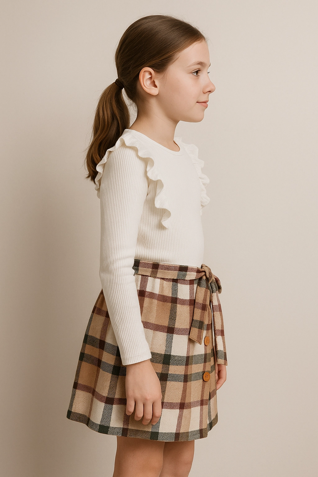 Žerzejový top a sukně