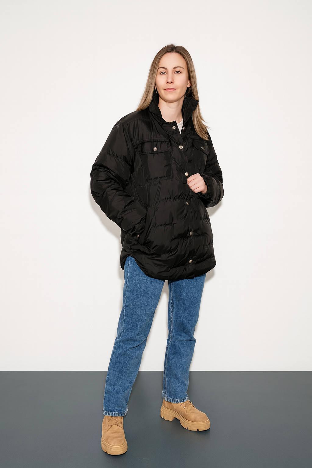 Zimní krátkou bundu-Dámská 