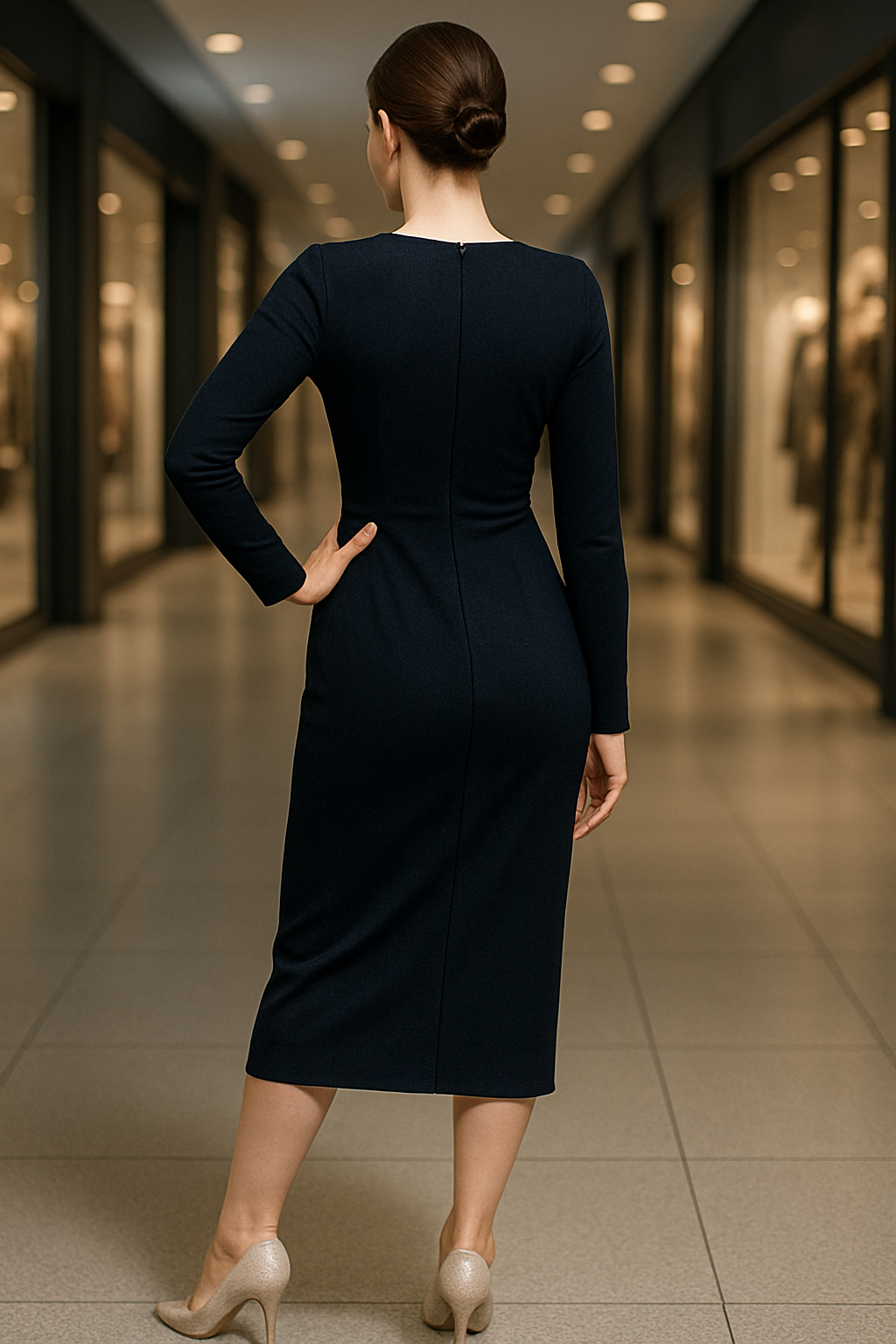 Elegantní dámské šaty 