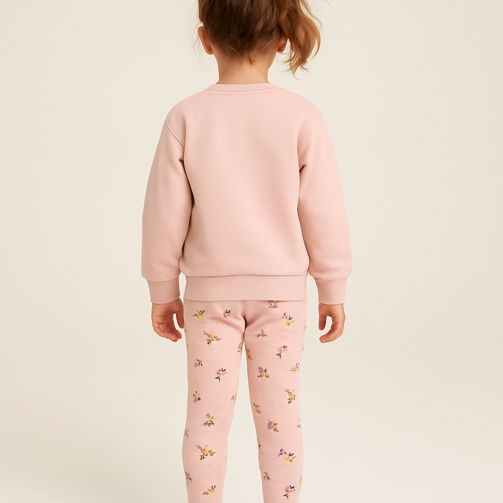 Dětská souprava s mašlí dvou dílná 