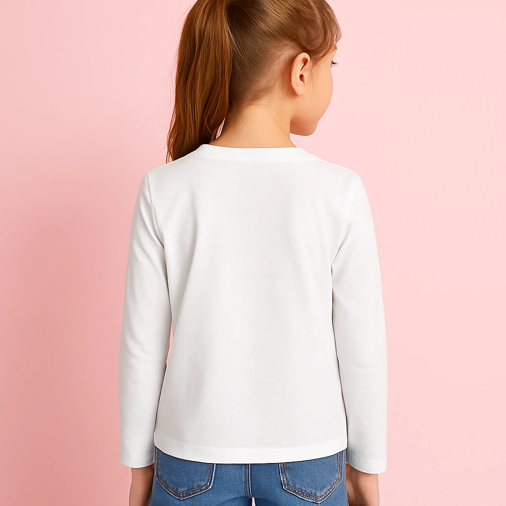 Dívčí mikina s potiskem 