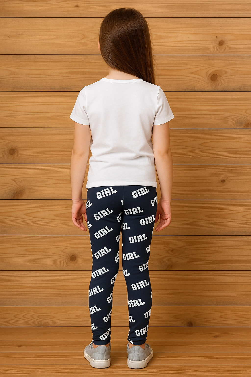 Dívčí legíny s potiskem 