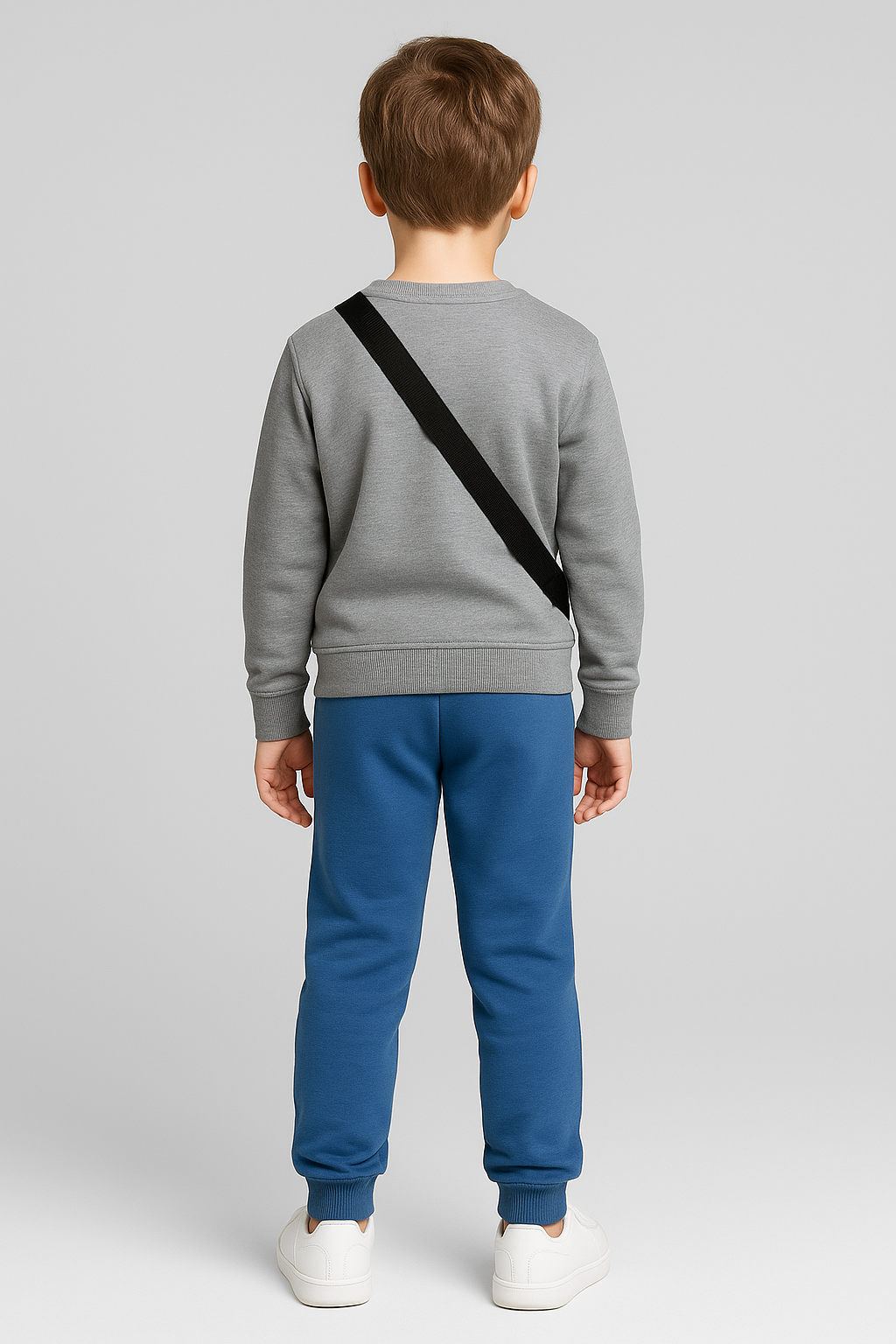 Chlapecké tepláky s brašnou 