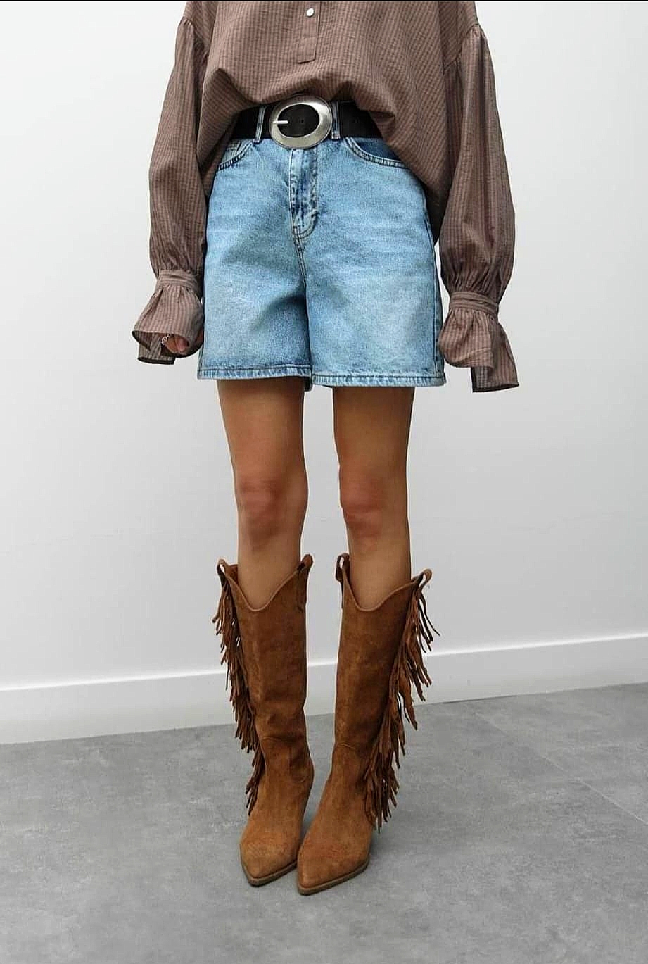 Dámské džínové kraťasy 