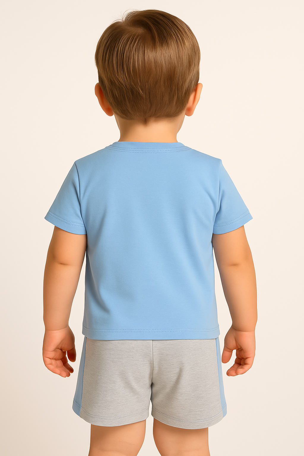 Letní Souprava pro miminka - chlapecká tričko+kraťasy 