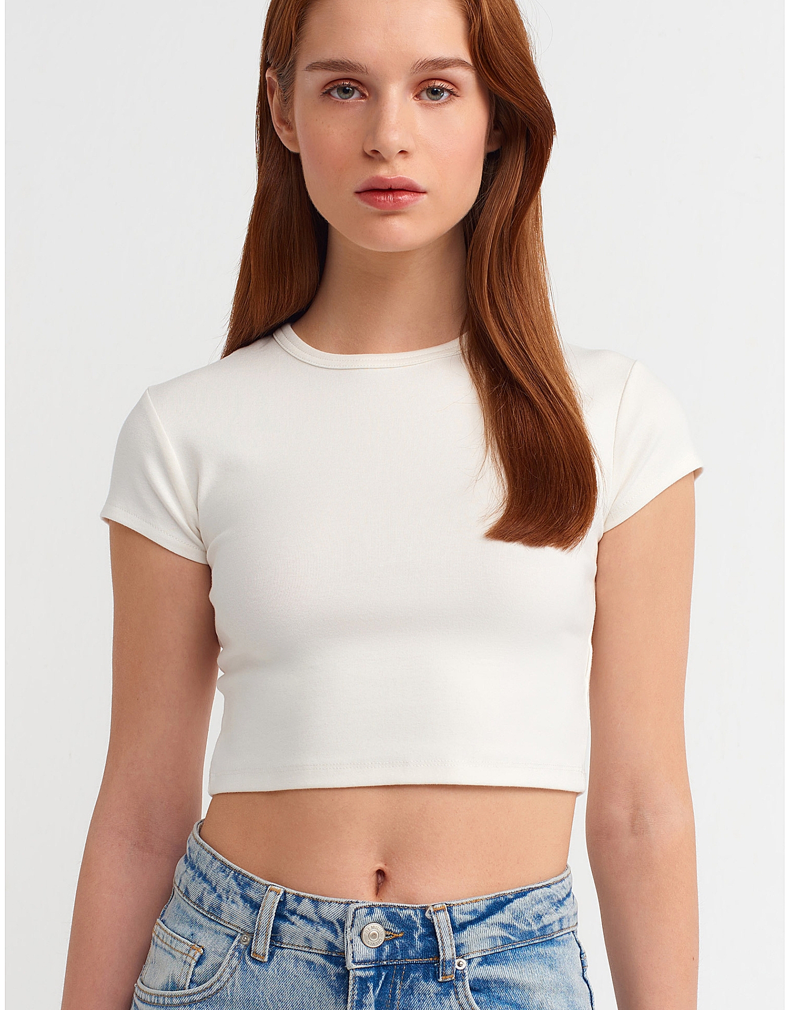 Dámské zkrácené tričko 