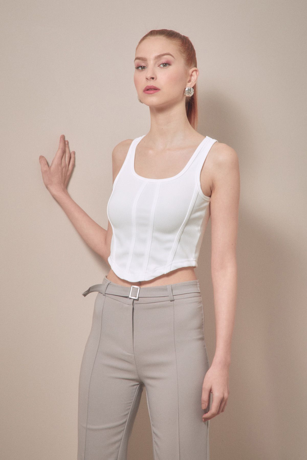 Dámské zkrácené tričko 