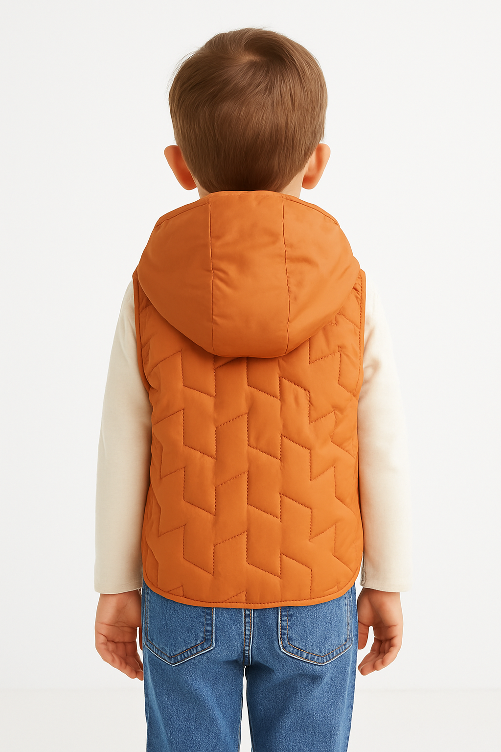 Chlapecká vesta s potiskem pro miminka 