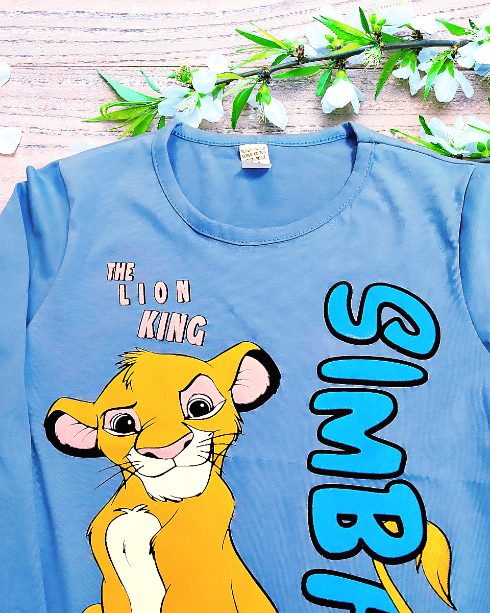 Chlapecká mikina s potiskem SIMBA