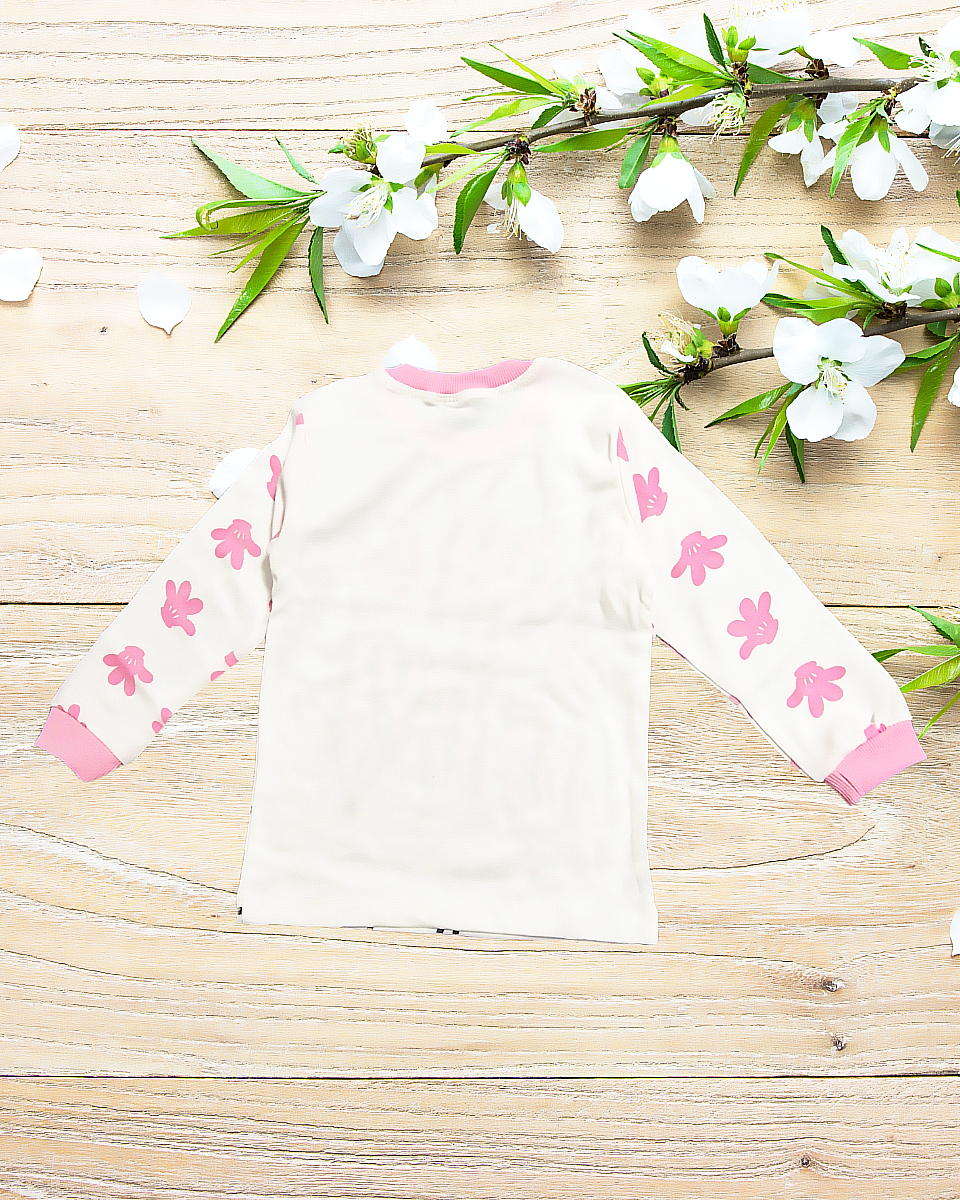 Dívčí bavlněné pyžamo s potiskem 